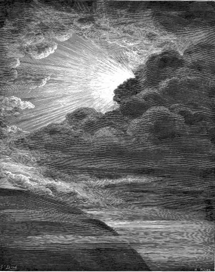 The first day, as imagined by Gustav Dore